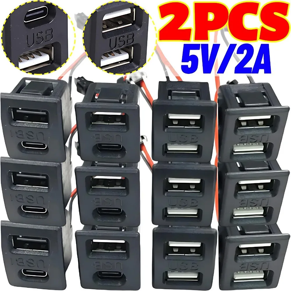 Car Dual Type C Pow…