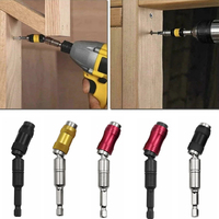 1/4 Hex Magnetic Ring Screwdriver Bits Drill Extension Rod Quick Change Holder Drive Guide Screw Drill Tip Hand Tools Drill Bit