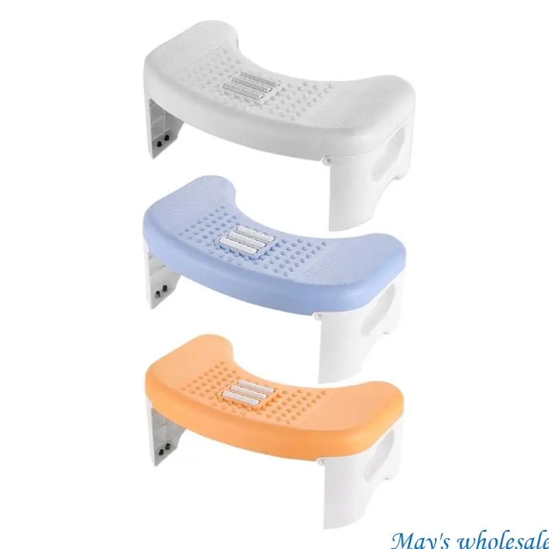 المرحاض مسند القدمين القرفصاء أداة المحمولة البلاستيك خطوة البراز المرحاض مسند القدمين 448A