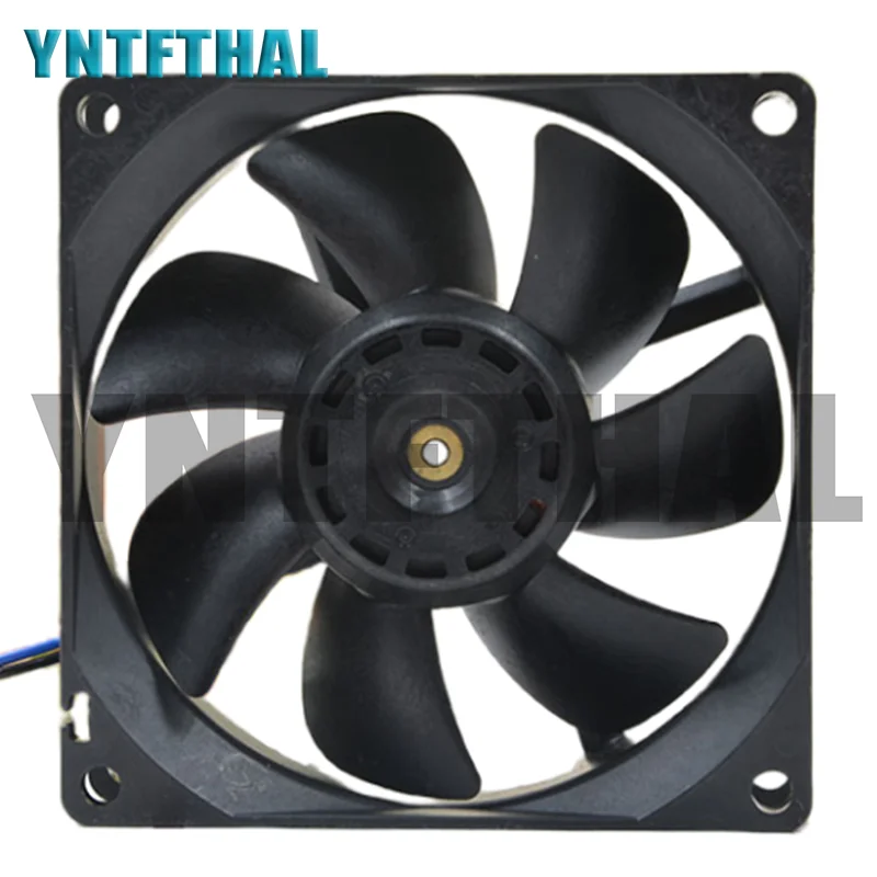 New 8025 8CM 4 Wire  Mute Chassis Fan 9S0812P4F051 12V 0.13A