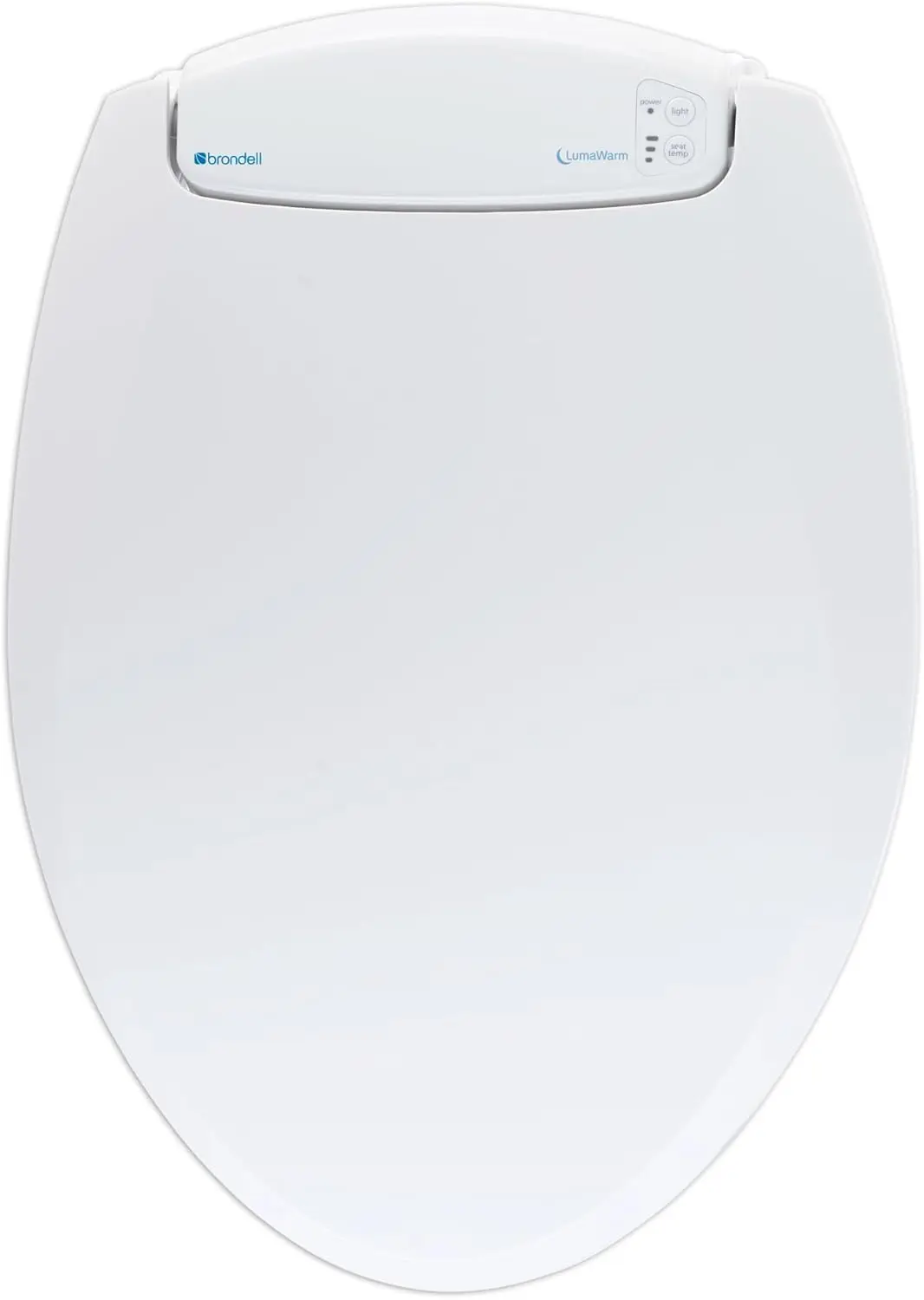 

L60-EW LumaWarm Heated Toilet Seat with Night Light, Three Temperature Settings, Gentle Close Lid, Easy Installation