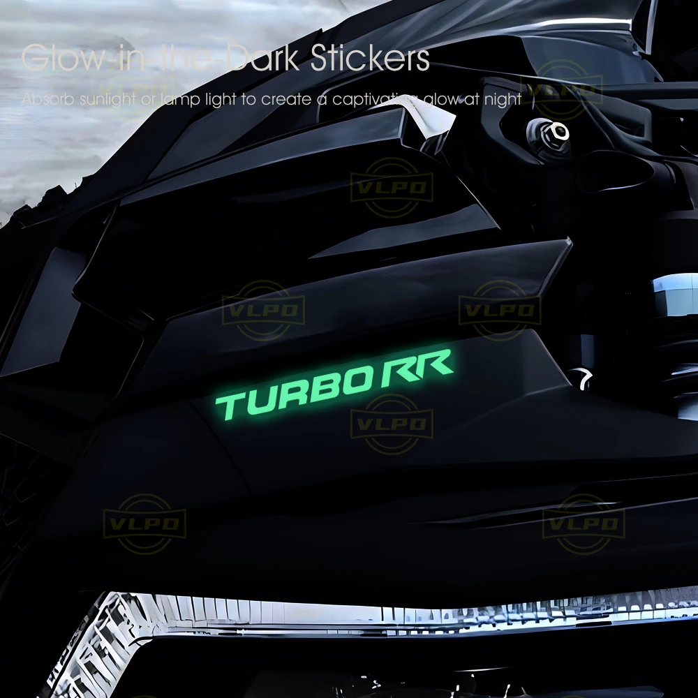 Motorcycle Glow Stickers Waterproof Decal for Cam Am CanAm Maverick X3 Turbo RR Can-Am Accessories