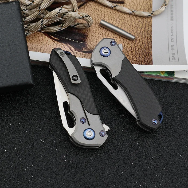 M390 Knives Folding Army Knives Survival Tactical Self Defense Outdoor Knife Ball Bearing Pocket Titanium Knifes Mini EDC Tools