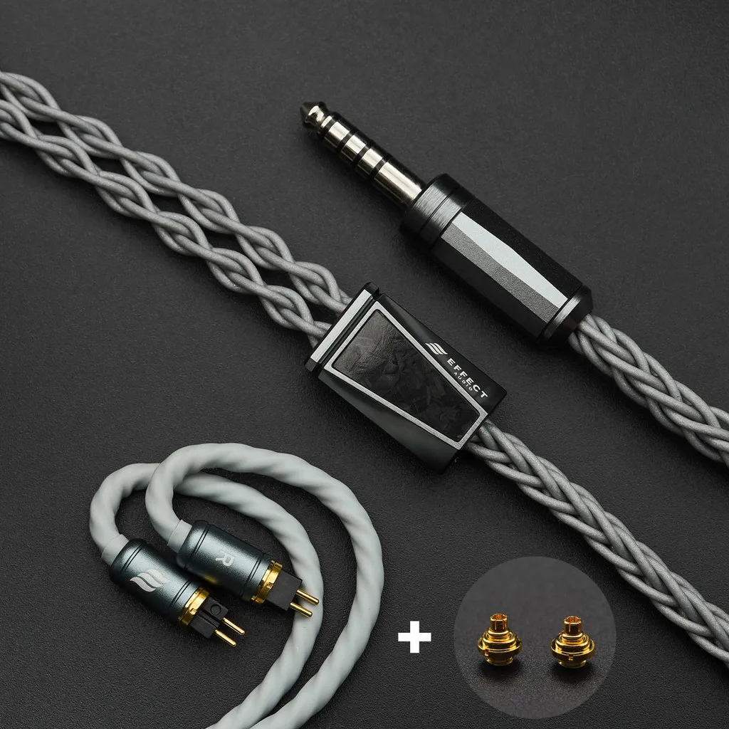Effect Audio Signature Series Eros S Earphone ConX 2Pin 0.78 / MMCX Cable Connector With Swappable Termination Plugs 2.5/3.5/4.4