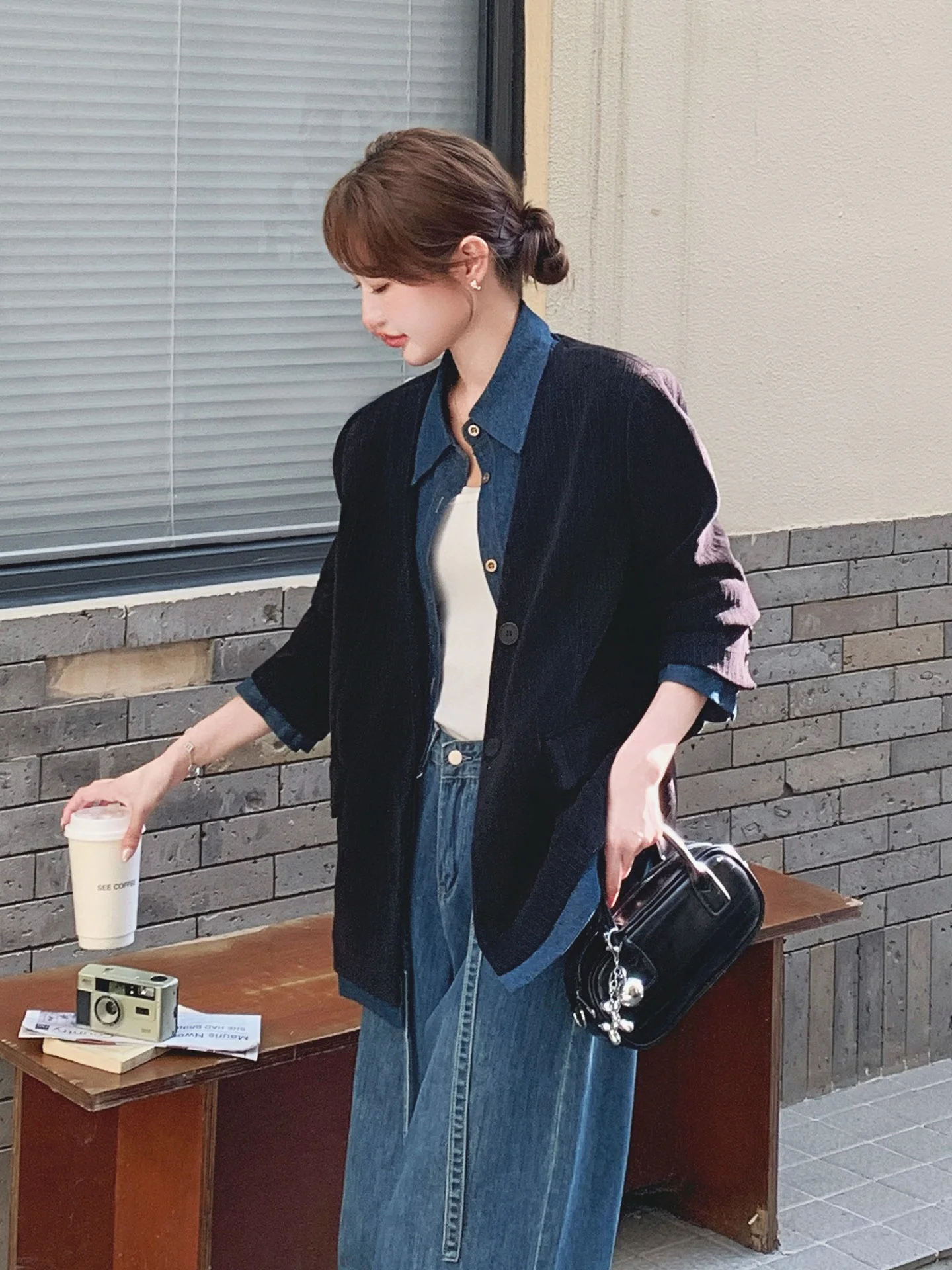 bla-retro-episse-ort-denim-jaet-femmes-automne-2025-trajet-sle-design-coreen-sens-personnalite-fibre-de-polyester