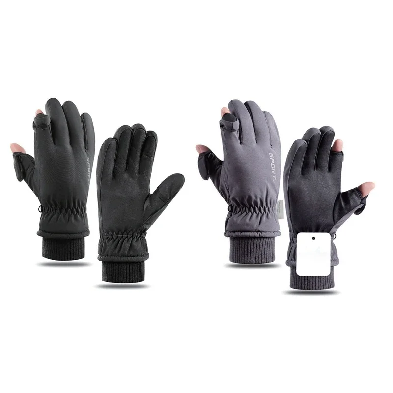 Men Women Winter Ski Gloves Waterproof Ultralight Snowboard Gloves Motorcycle Riding Snow Keep Warm Windproof Glove Snow Mittens