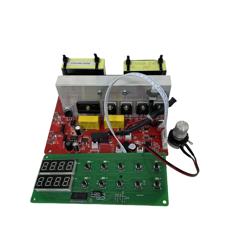 Piezoelectric Sensor Ultrasonic Transducer Bath Circuit Power Control Board Generator PCB 200W 40Khz