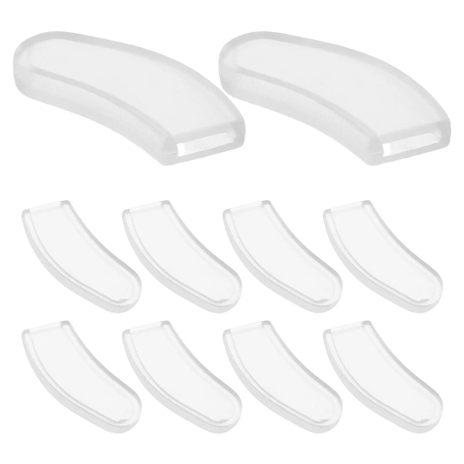 

10Pcs Tea Ceremony Tweezers Covers Silicone Protective Sleeves Non-Slip Heat Resistant Tea Tong Tip Protectors for Loose Leaf