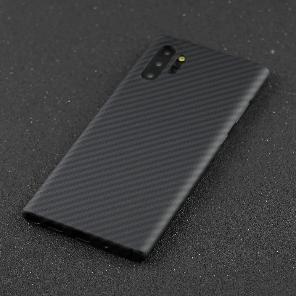 

Ultra-Thin Carbon Fiber Cases For Samsung Galaxy Note 10 Plus Aramid Fiber Matte Shell For Galaxy Note10 Note 10 Lite CASE Cover