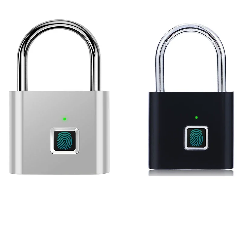 

Waterproof Fingerprint Lock Keyless Door Lock Smart Padlock Quick Release Zinc Alloy High Recognition Anti-theft Lock