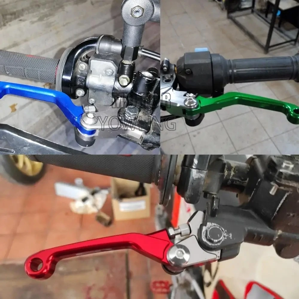 Palanca de embrague de freno pivotante para moto de cross CNC para GASGAS EC2T EC 2T 2000-2016 2015 2014 2013 2012 2011 palancas de mango todoterreno para Motocross