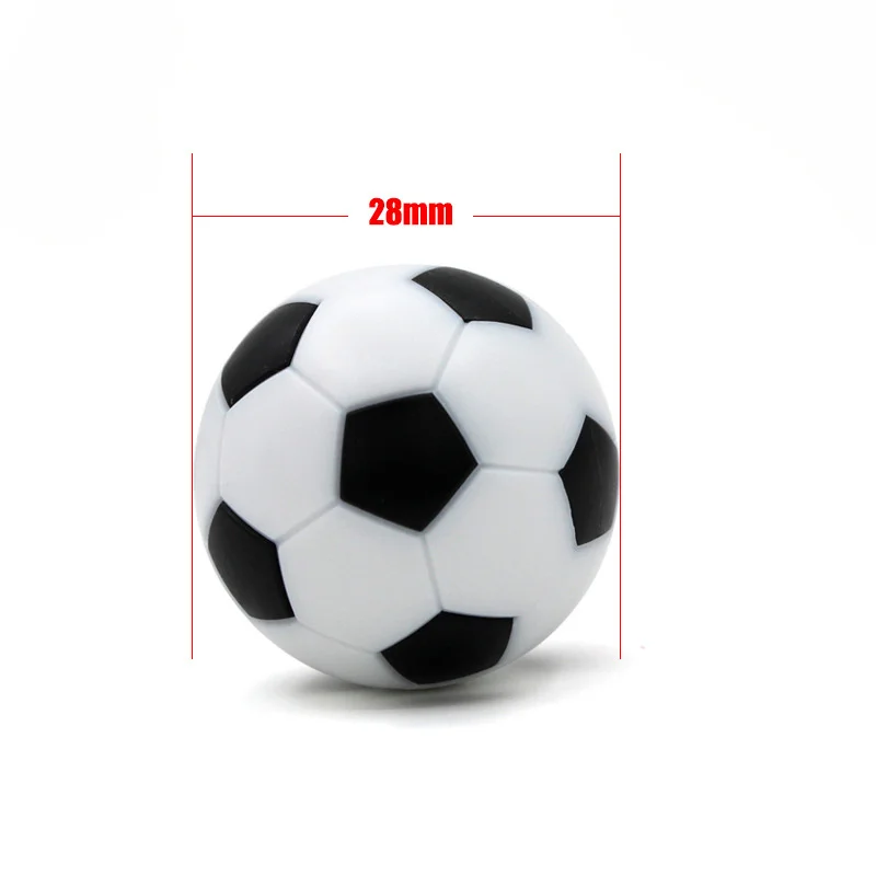 20pcs/lots Plastic Soccer Table Foosball Ball Football mini ball Soccer Mach table balls For baby foot fussball 28mm 32mm 36mm