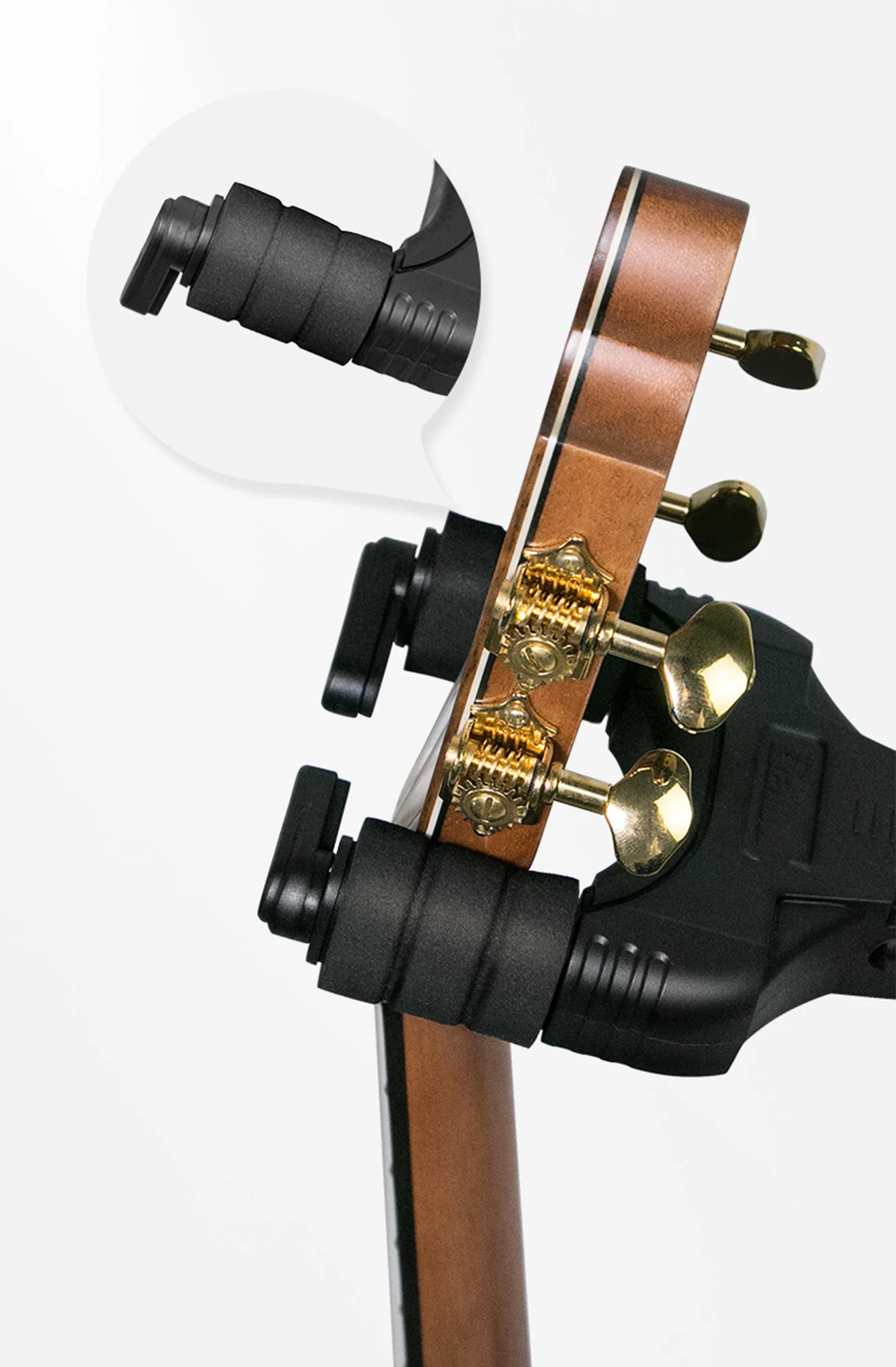 Portable Foldable Guitar Stand, Universal Holder for Acoustic Electric Guitar, Bass & Ukulele