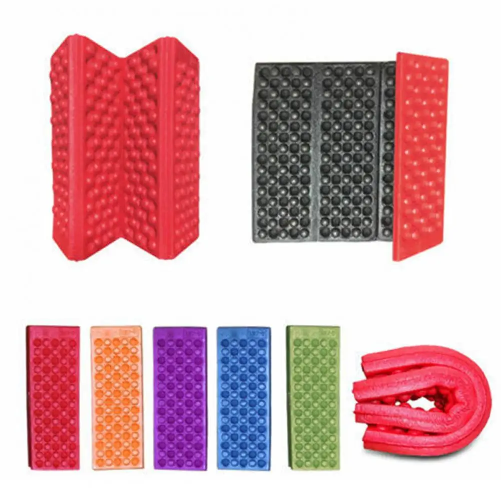 Outdoor Foldable Seat Cushion Portable Small Mats Waterproof Sitting Mat Camping Hiking Beach Picnic XPE Foam Seat Cushion Pad