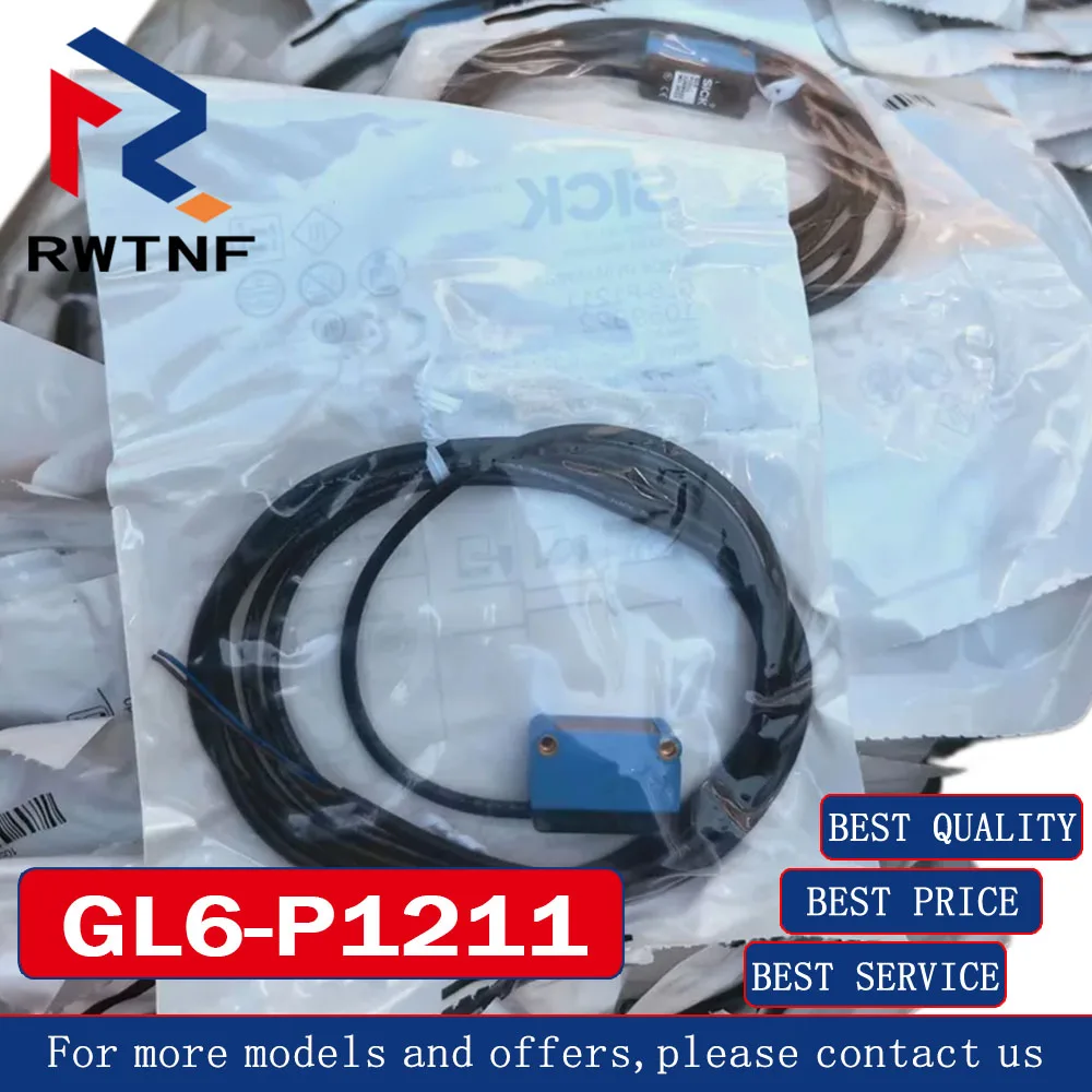 Brand New Genuine GL6-P1211 SICK Photoelectric sensor, item number 1059922,100% original warehouse stock