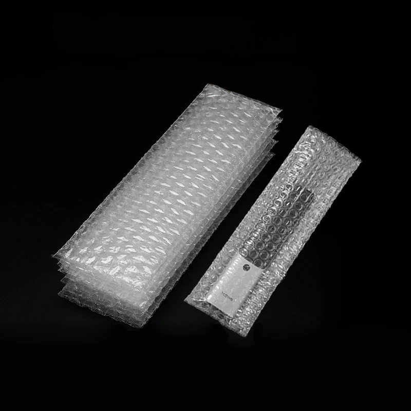 7x15cm/7x26cm/8x28cm Watch Packaging Bag Flat Plastic Bubble Bags Necklace Gift Envelope Waterproof Bubble Mailers Pouch 100Pcs