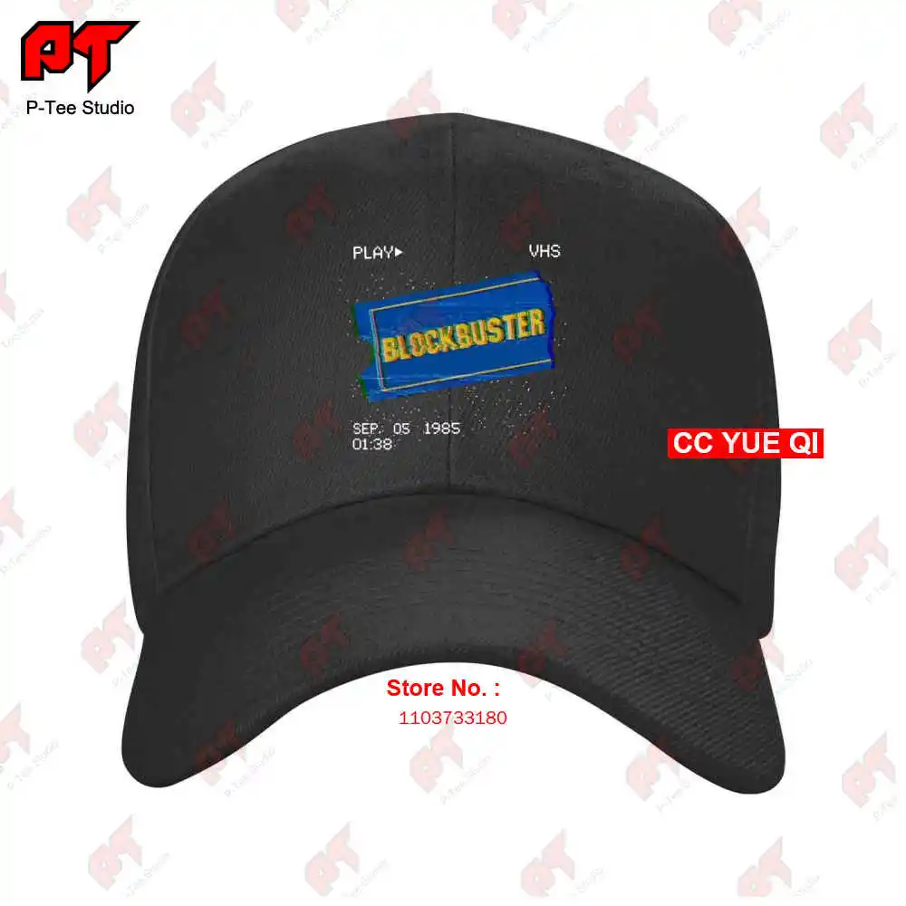 Blockbuster Video Games Vintage Store Baseball Caps Truck Cap E1FI