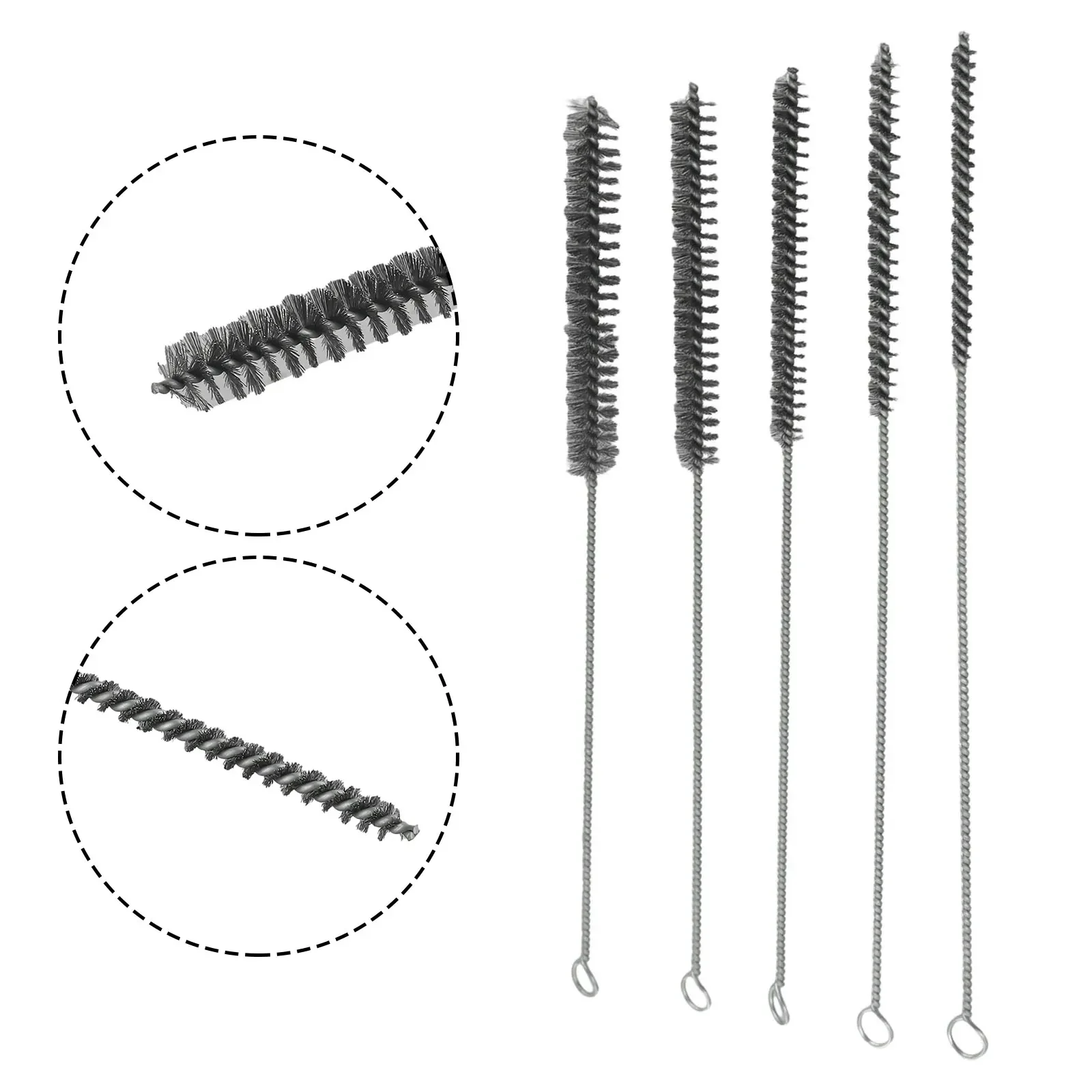 Multi Specifications Thread Polish Clean Multi Specifications Stainless Steel Cleaning Brush Cylinder Pipe Scenes