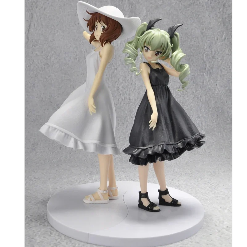 

В наличии оригинальная фигурка Bandai BANPRESTO EXQ Anqiubi Nishizumi Miho, анимационная игрушка, подарочная модель, коллекционная аниме, натуральная