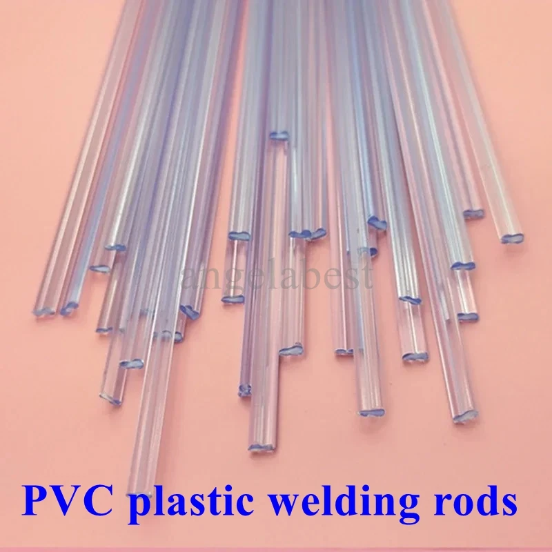 

5PCS 5x2.5mm transparent PVC plastic welding rods PVC welder rods high quality 1pc=1meter for plastic welder gun/hot air gun