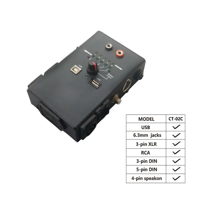 Multi Purpose Audio Cable Tester Multifunctional Wire Checker For Engineering Wiring Line Testing Instrument