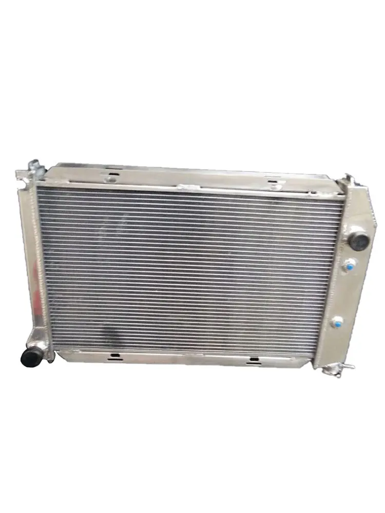 2-rijige aluminium radiator compatibel met 1975-1981 VW GOLF MK1 Jetta Caddy Scirocco GTI SPEC 1.6L 1.8L MT 1976 1977 1978 1979 NIEUW - afbeelding 2