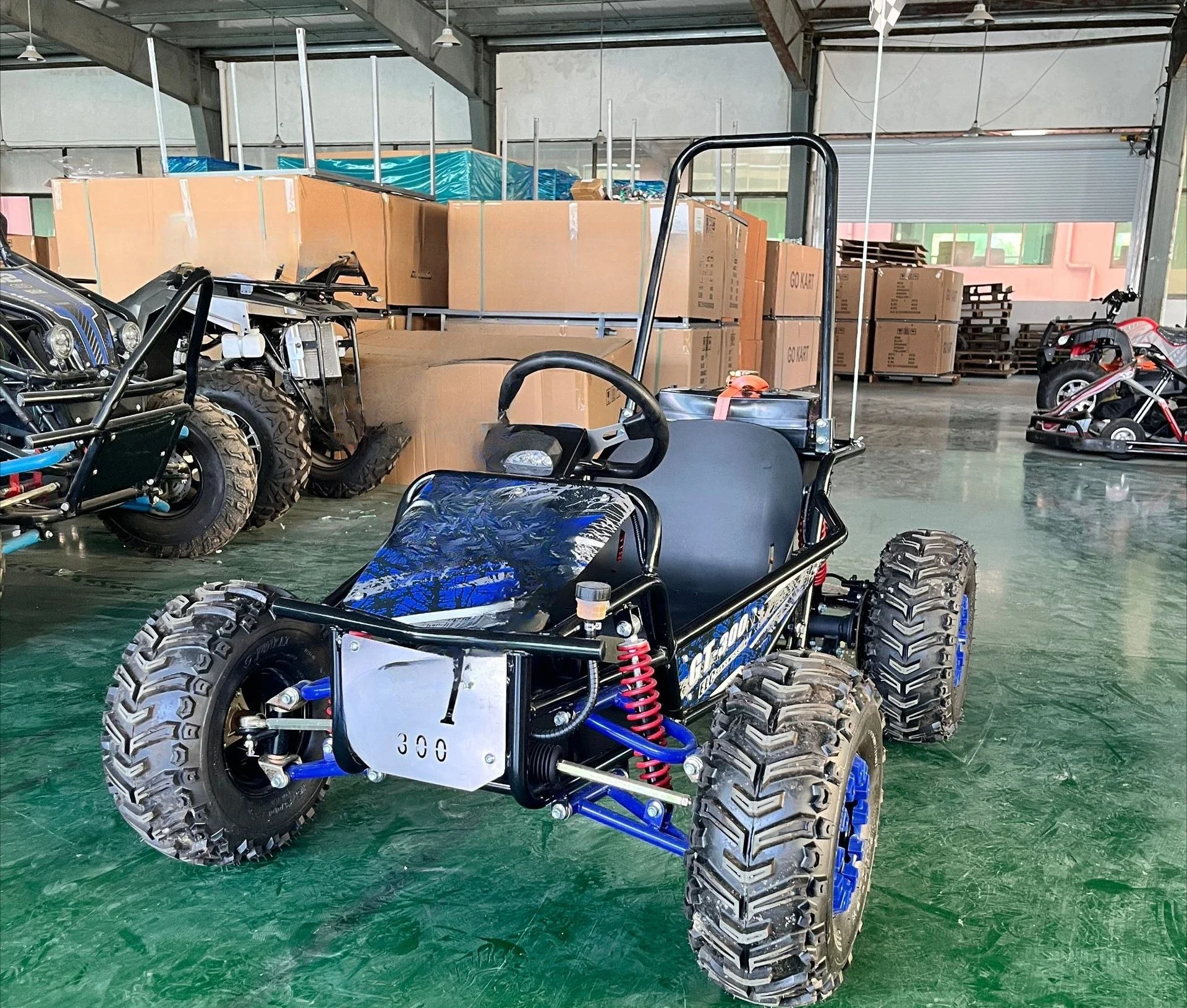 Electric off-road ATVs, adults can ride on four-wheeled go-karts, children all-terrain