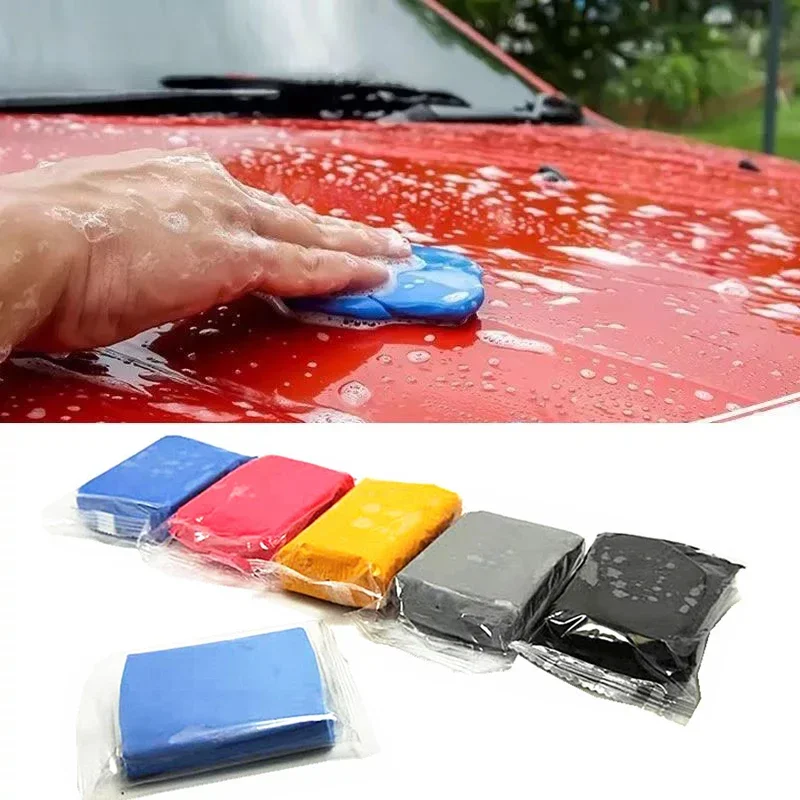 

Car Clay Bar Vehicle Washing Cleaning Tools Blue 100g Cleaner Auto Care Washer Sludge Mud Remove Handheld Detailing Accessories