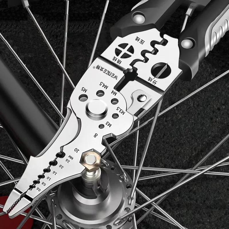 21 في 1 سلك تجريد كماشة عازمة عدم الانزلاق مقبض كهربائي أدوات يدوية متعددة المهام قابل للتعديل أداة متجرد أوتوماتيكية