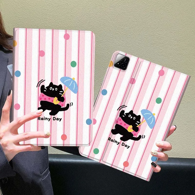 

Colorful Sweet Cat Art For Xiaomi Redmi Mi Pad 5 6 6s 7 SE Pro Max Ultra 12.4 12.5 14 inch Tablet Case