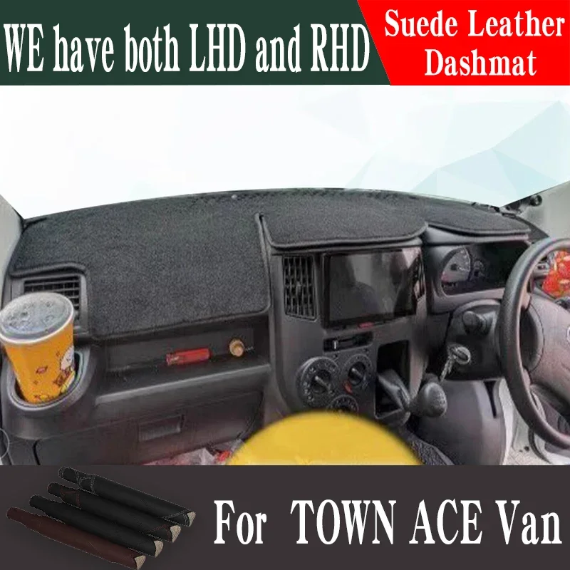 

For 2024-2027 TOWN ACE Van Accessories Leather Dashmat Dash Mat Pad Dashboard Cover Protector Carpet