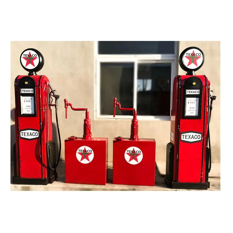 كبير الرجعية الحنين القصدير مضخة البنزين نموذج التصوير الدعائم بار مقهى مطعم المعادن خمر زخارف للحانات
