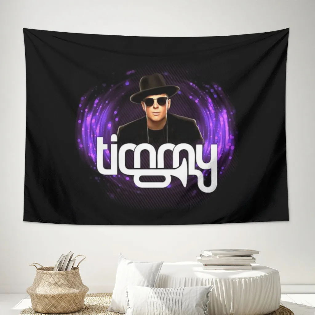 Timmy trumpet musician Tapestry Home Decoration Bedroom Colored Tapestry Living Aesthetic Macrame Wall Hanging