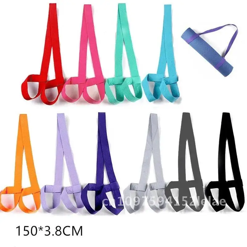 

2025 New Portable Yoga Pilates Mat with Sling Polyester Fitness Gym Carrying Bag - Not including Yoga Mat
