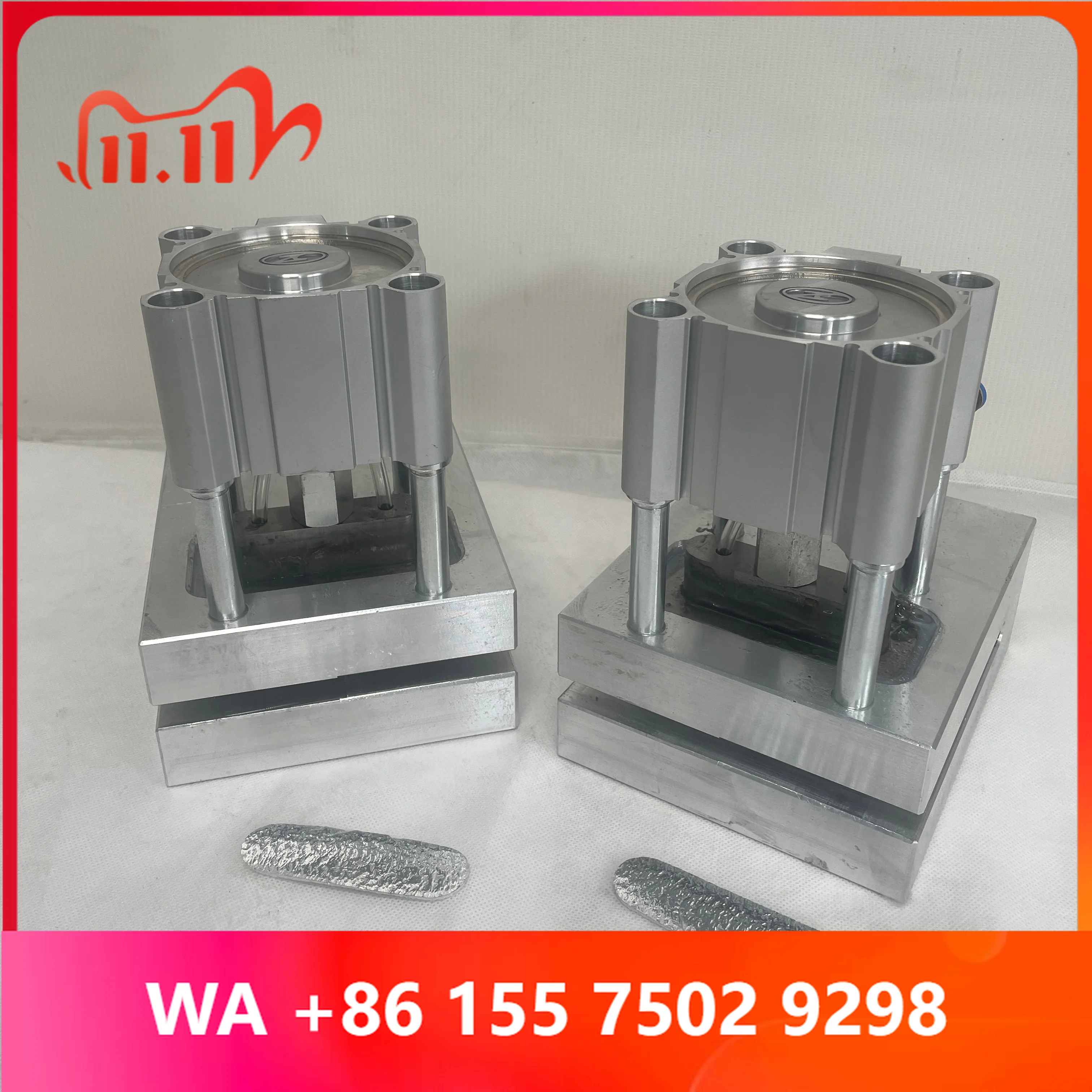 Pnmatic Punch Gantry Non Woen Fric Spundbond Godybag Plastic Handle Hole Bag Pnmatic Punching hine
