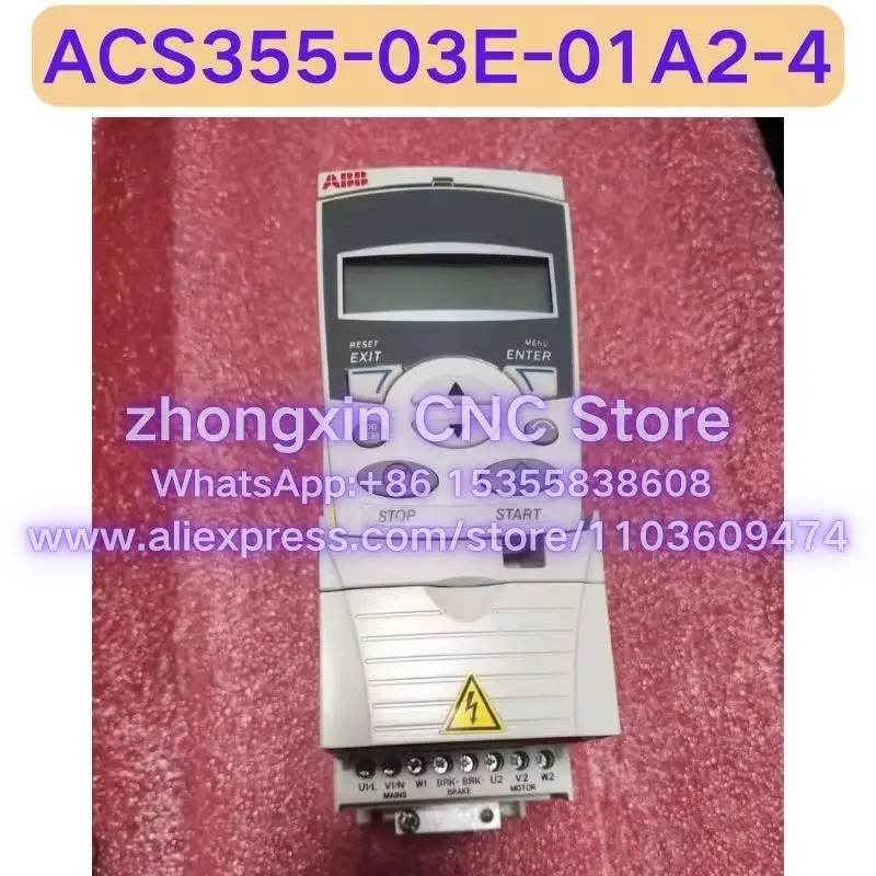 Used ACS355-03E-01A2-4 inverter 0.37KW Function check intact, fast delivery
