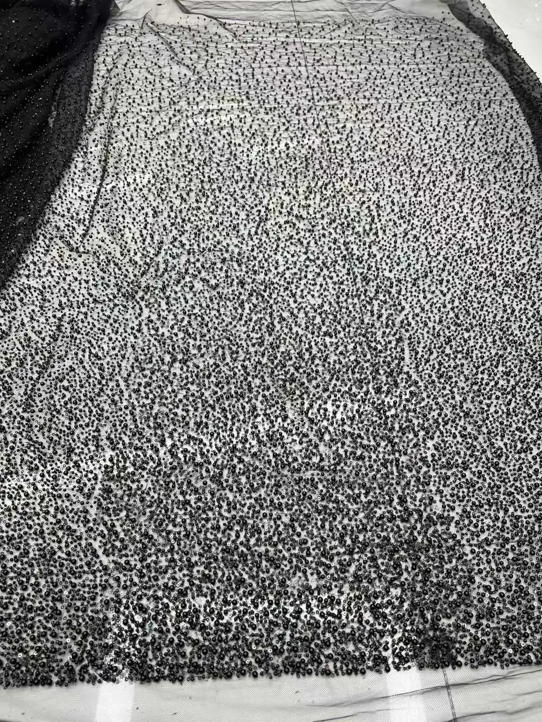 

Африканская Медисон 2021, высококачественная сетка с блестками, вышивка бисером, тюль, нигерийская кружевная ткань для свадебного материала, свадебное шитье