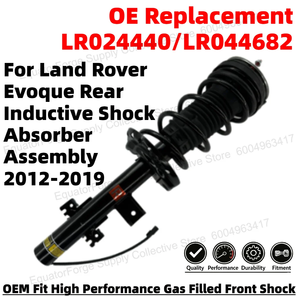 Comfortable Smooth Rear Inductive Shock Absorber Assembly for Land Rover Evoque OEM-Spec OE Replacement LR024440/LR044682