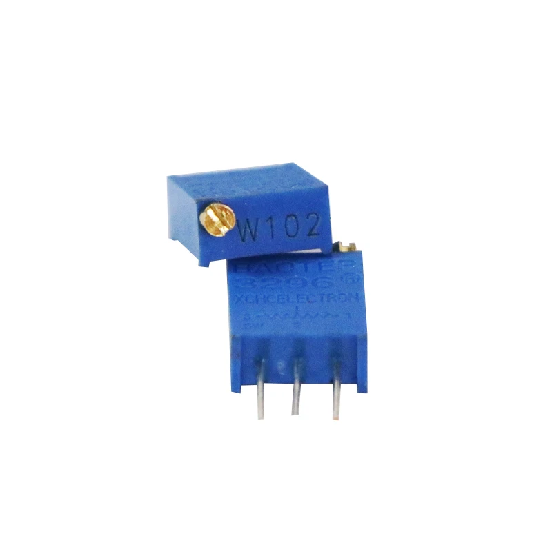 10PCS 3296 potentiometer Kit High Precision 3296W Variable Resistor 100R -1M 200R 500R 1k 2k 5K 10K 20K 50K 100K 200k 500k