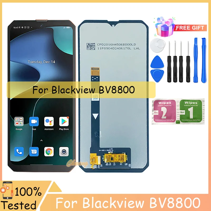 For Blackview BV8800 LCD Display Touch Screen Assembly Replacement For BLACKVIEW BL BV 8800 Screen Repalcement