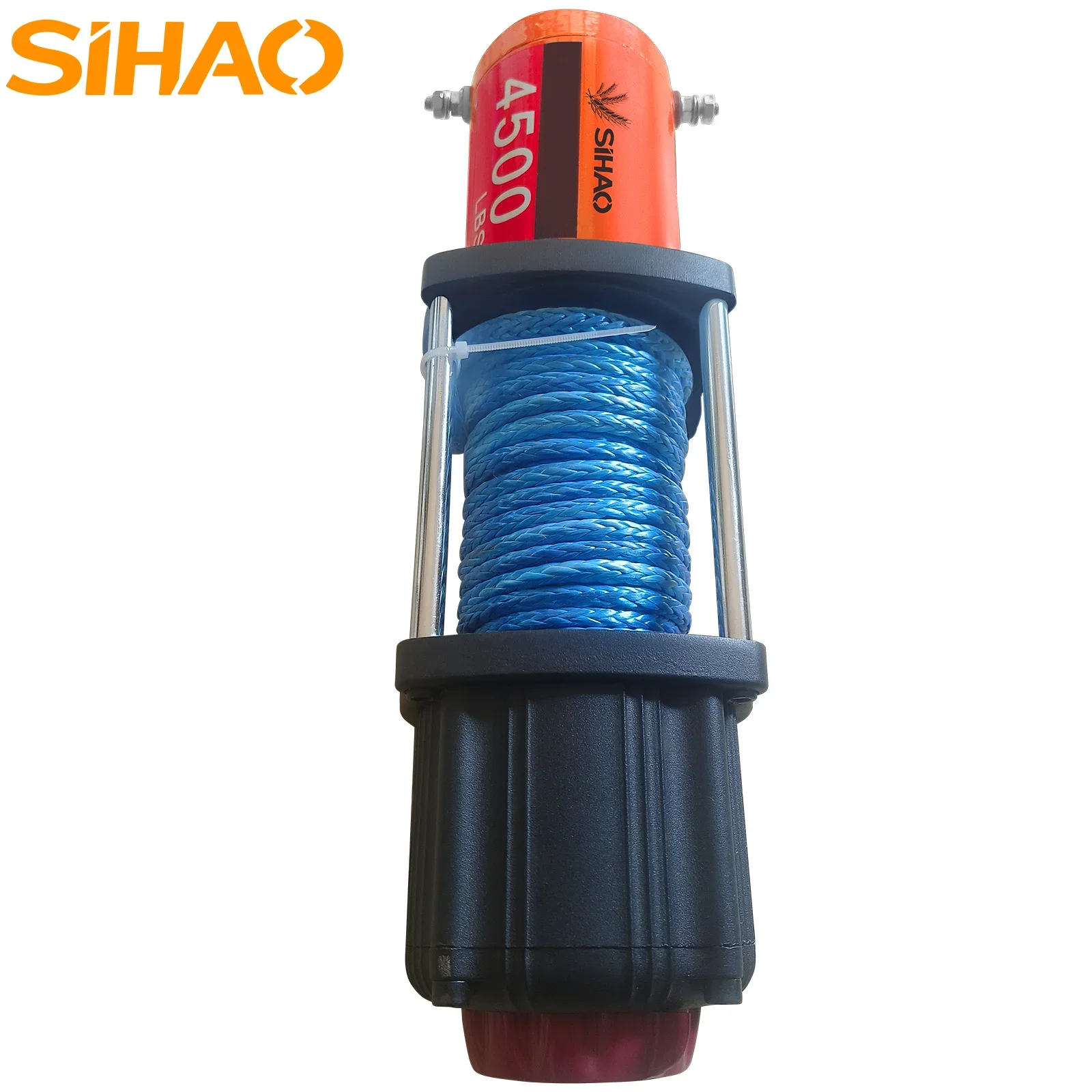 SIHAO 12V Electric ATV/UTV Winch (3000LBS / 3500LBS / 4500LBS) - Waterproof Synthetic Rope Off-Road Recovery Winch Kit with Wireless & Wired Remote Control for Truck, Boat & Trailer