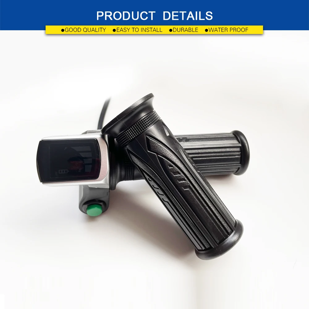 Ebike Thumb Throttle 122DX 36V 48V Right Hand Throttle ebike 6Pin SM Connector For Electric Bicycle Part & Accessories Scooter