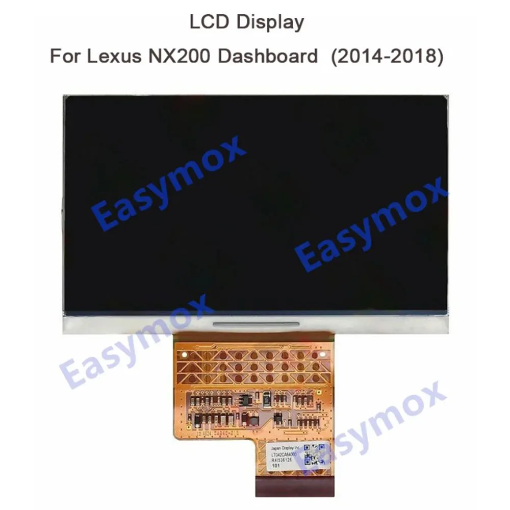 LCD Display for Lexus NX200 LT042CA64000 Dashboard Gauge Inatrument Cluster Screen (2014-2018) 5C5920 870J Repair