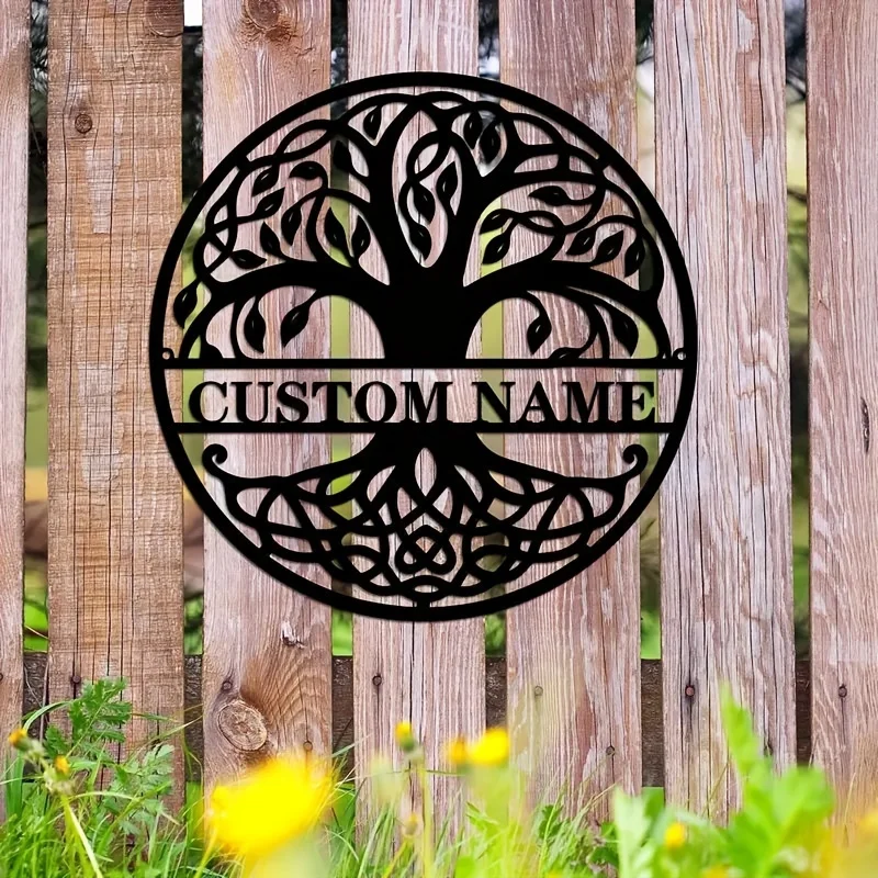 Custom Metal Wall Art Reusable Durable Decoration Suitable for Living Room Office Events - Metal Sign for Home Commercial Decor