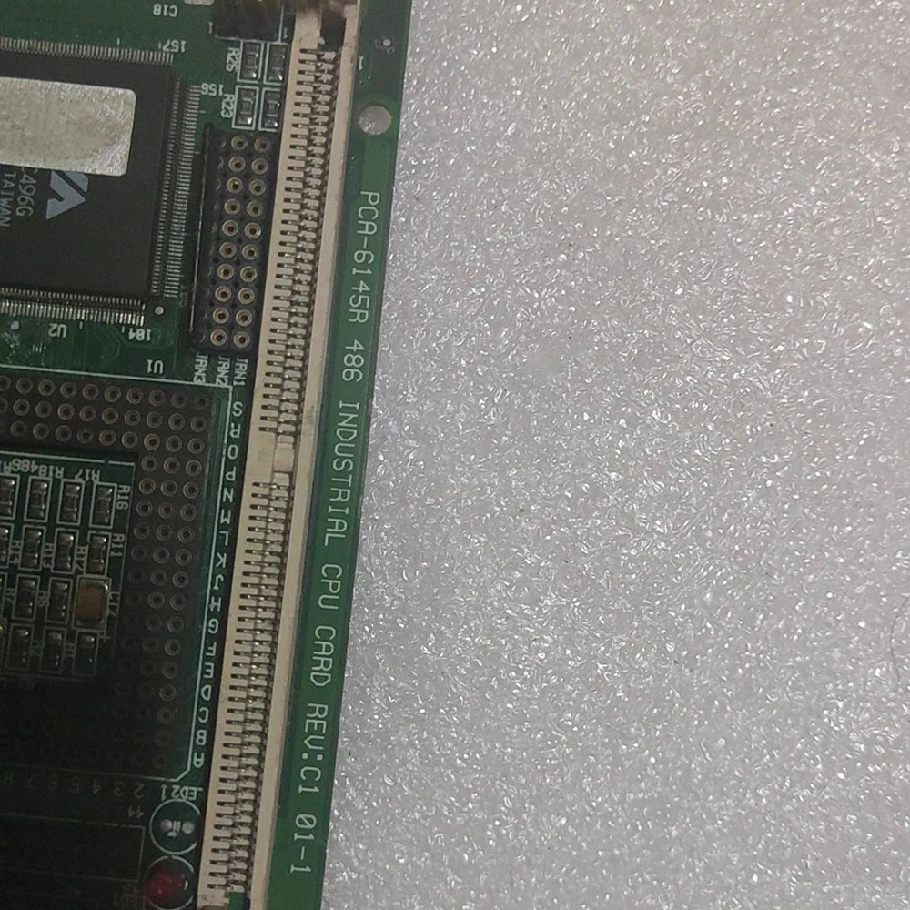 486 industrial grade ISA half length CPU industrial control board PCA-6145R 486 REV: C1