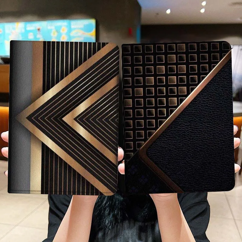 

Geometric Pattern Glossy Cool Gift For Honor Pad 8 V8 9 GT MagicPad 13 3 2 Tab MatePad Pro Air 12 X 12.6 Foldable Tablet Case