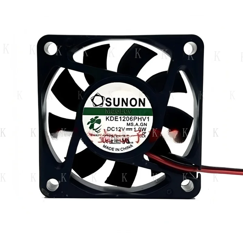 

C FOR KDE1206PHV1 6015 DC12V 1.8W 6CM 2-Wire Magnetic Levitation Cooling Fan # A6–27