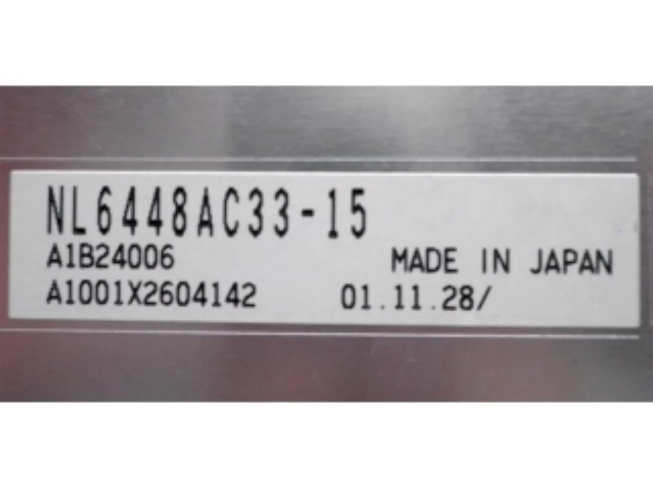 

NL6448AC33-15 LCD display screen
