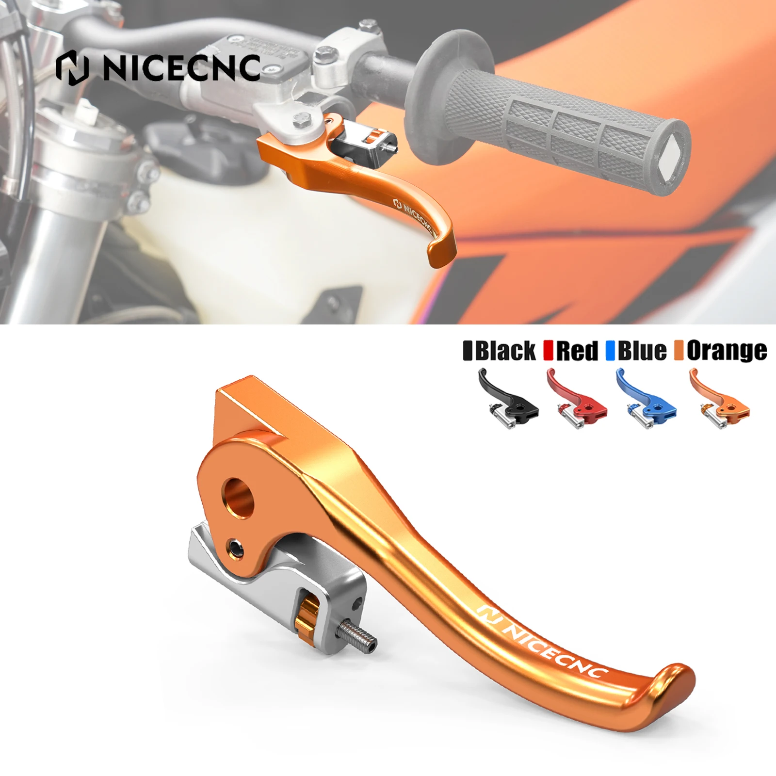 NICECNC For KTM EXC 300 2024-2026 EXC 250 EXCF 350 SX 125 SXF 450 XC XCF XCW Shorty Clutch Lever For Husqvarna TE 300 2025-2026