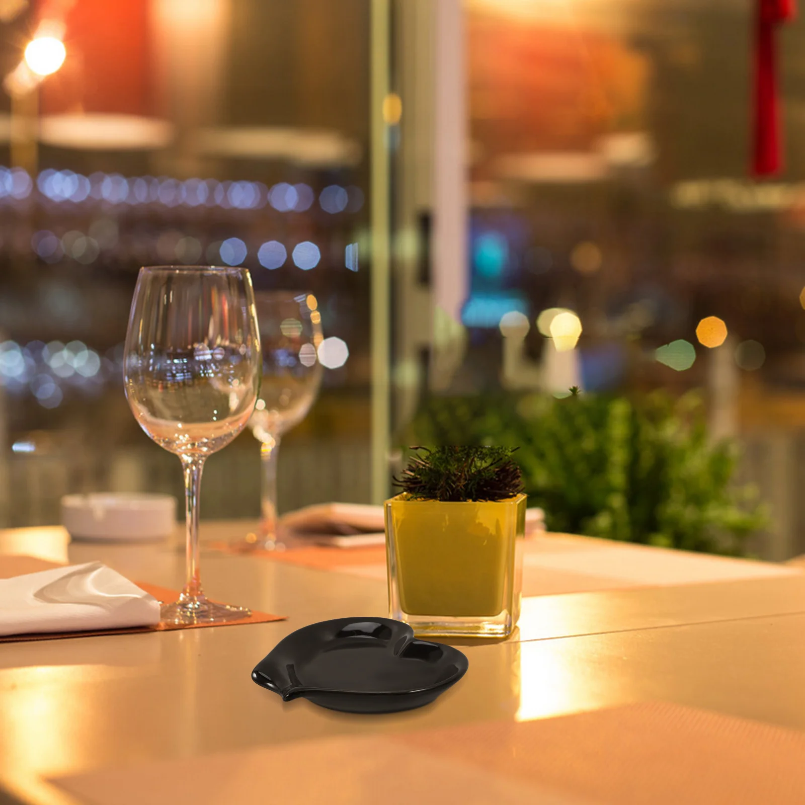 

Spoon Rest for Coffee Station Bar Accessories Utensil Holder Black Dinner Scoop Tray